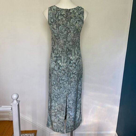 Dress Barn Y2K 90s batik midi dress - Picture 7 of 10